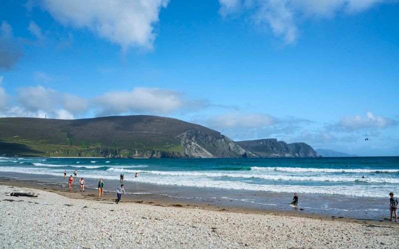 Keel Beach, Achill Island, Co Mayo. (Ireland's Content Pool) Keel Beach, Achill Island, Co Mayo. (Ireland's Content Pool)