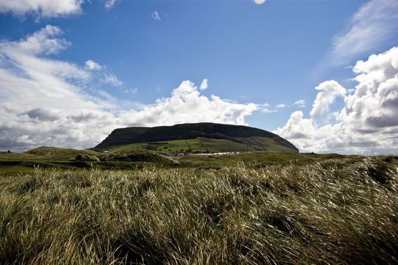 Knocknarea Mountain, County Sligo. Knocknarea Mountain, County Sligo.